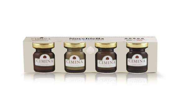 kit di degustazione di creme della cimina in mini blister
