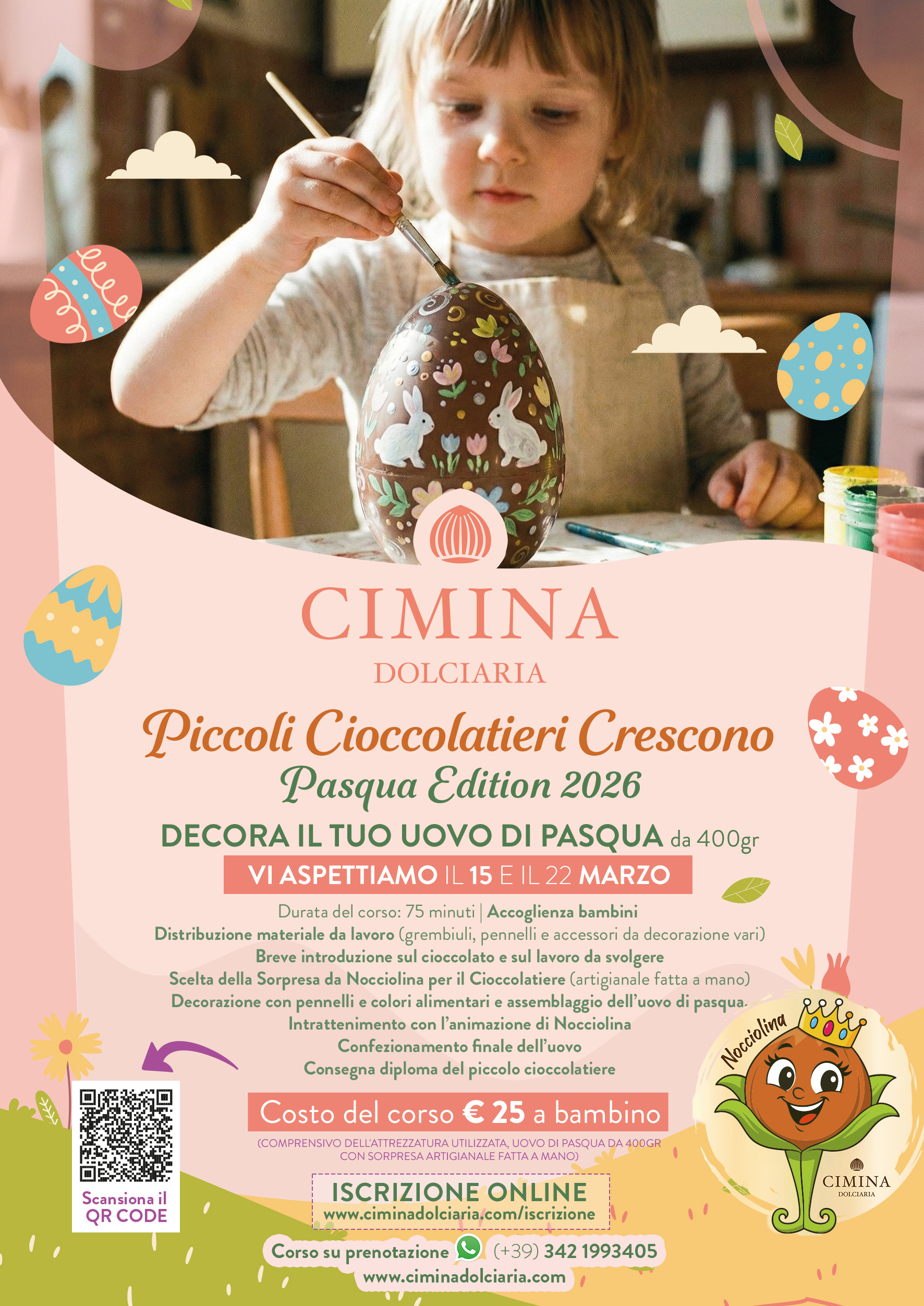 Corso - Piccoli cioccolatieri crescono Pasqua edition